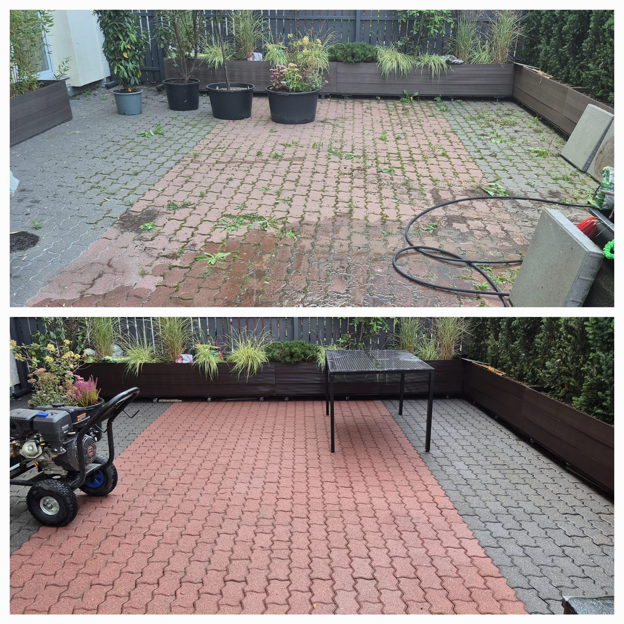 Mycie kostki brukowej Bielany