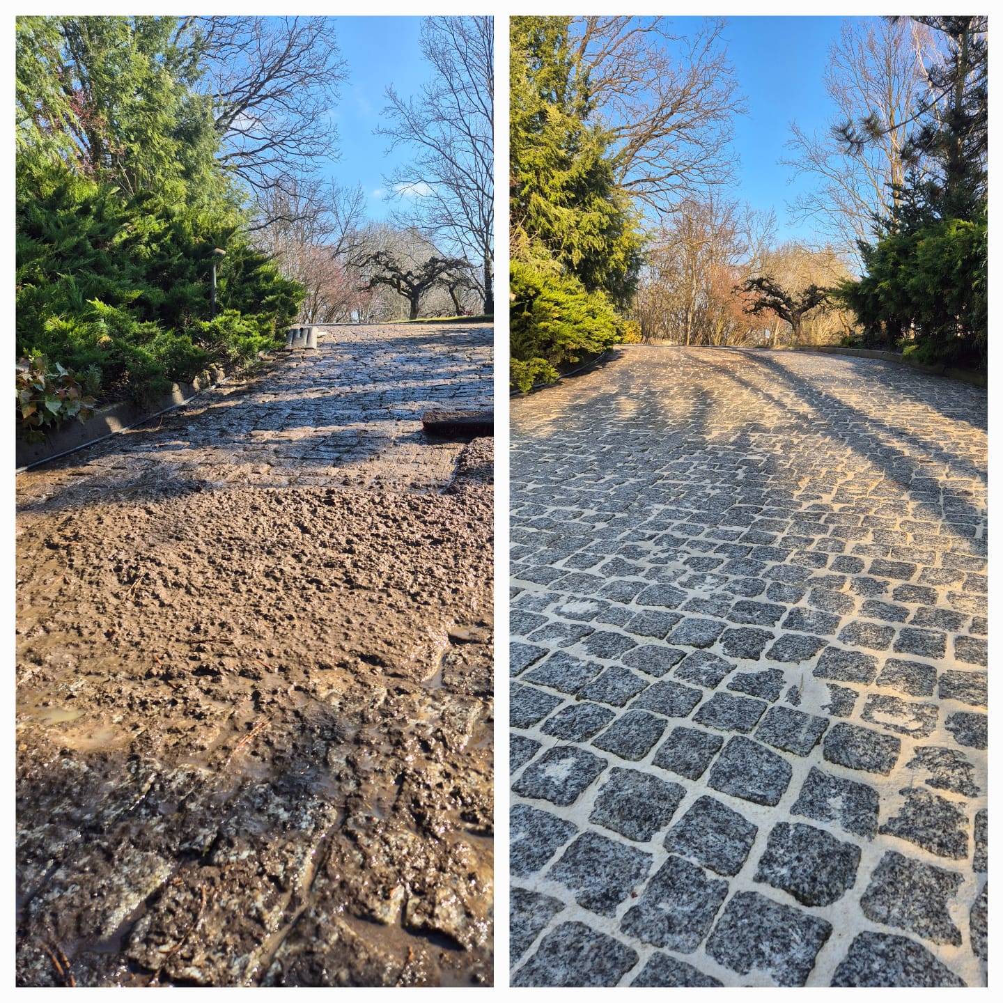 Czyszczenie kostki Bielany